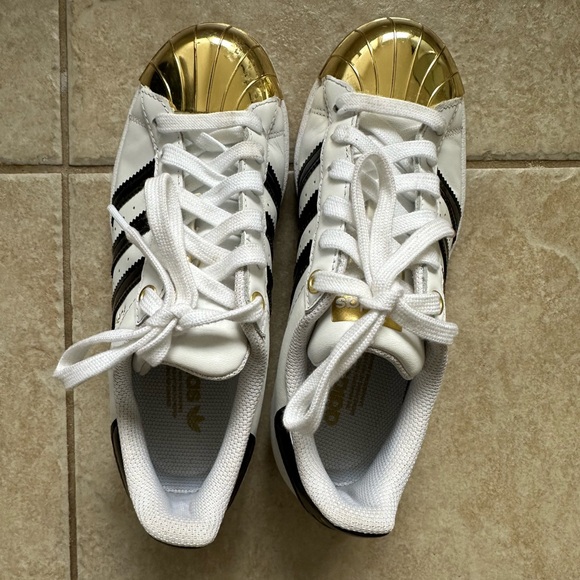 Adidas Superstar Metal Toe Sneakers - Picture 8 of 9